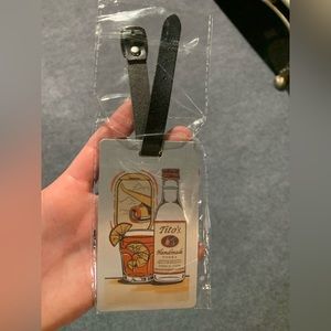 Metal Tito’s Luggage Tag , NIP!